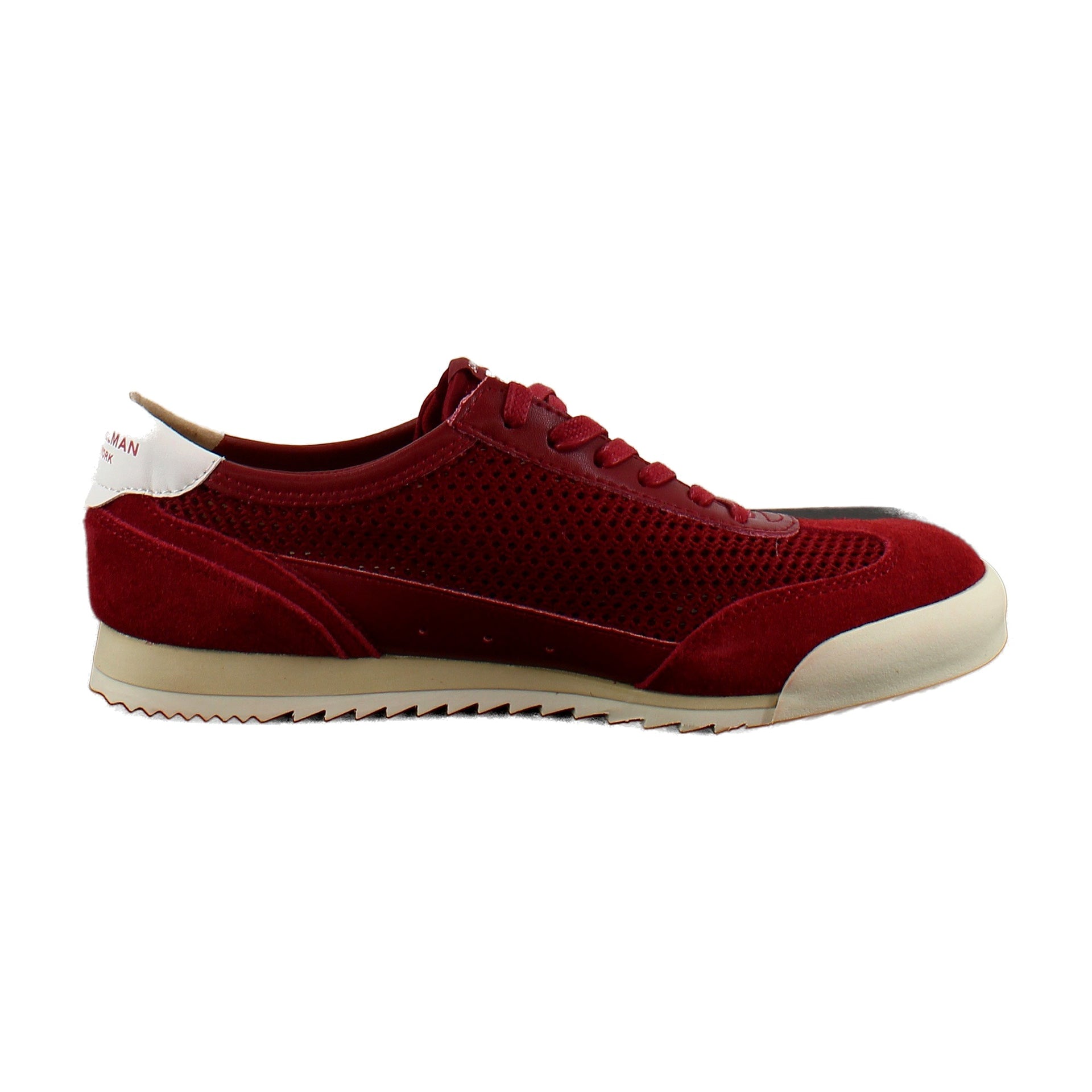 Deep Scarlet/White Mesh