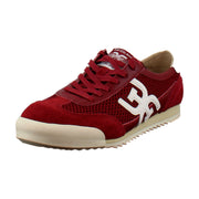 Deep Scarlet/White Mesh