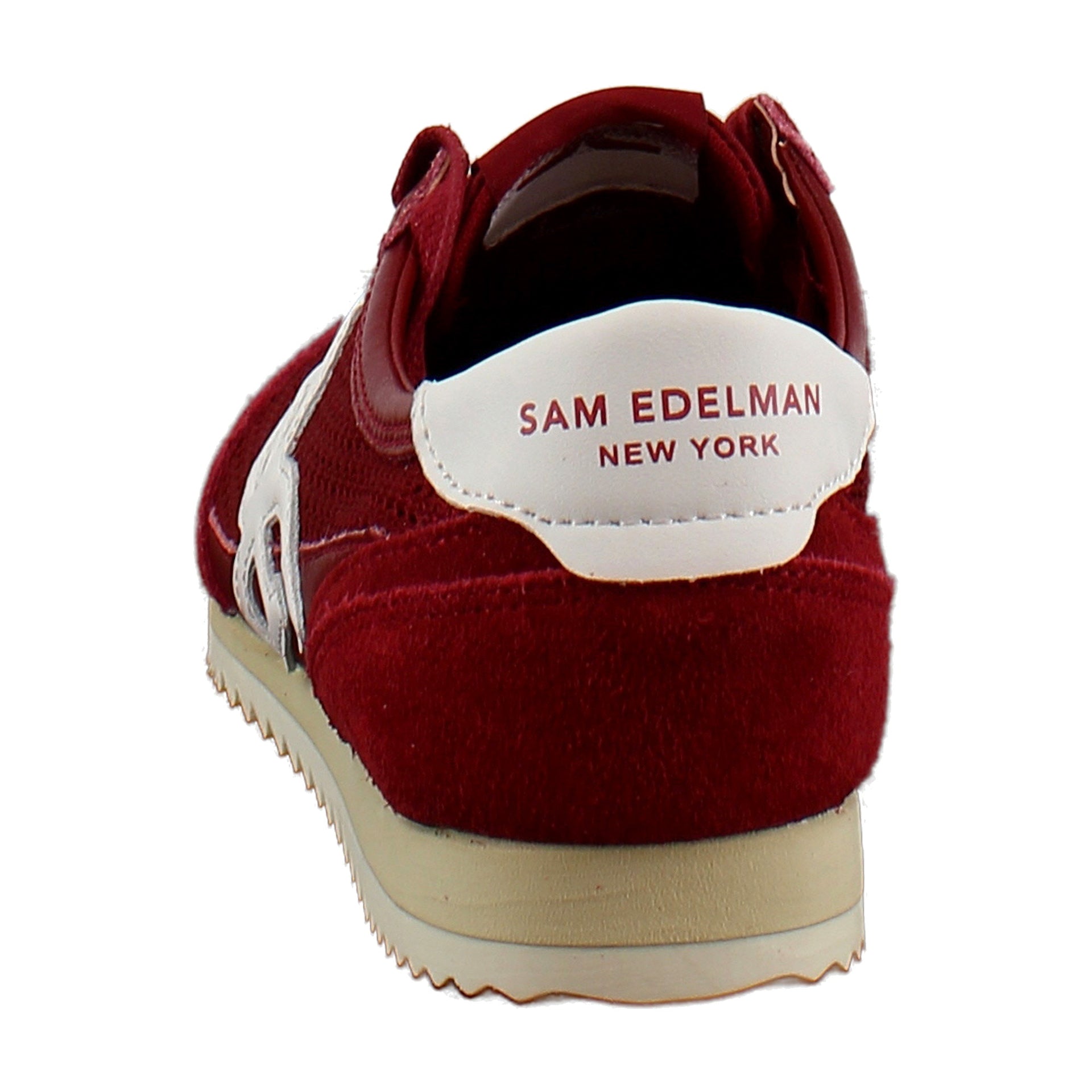 Deep Scarlet/White Mesh