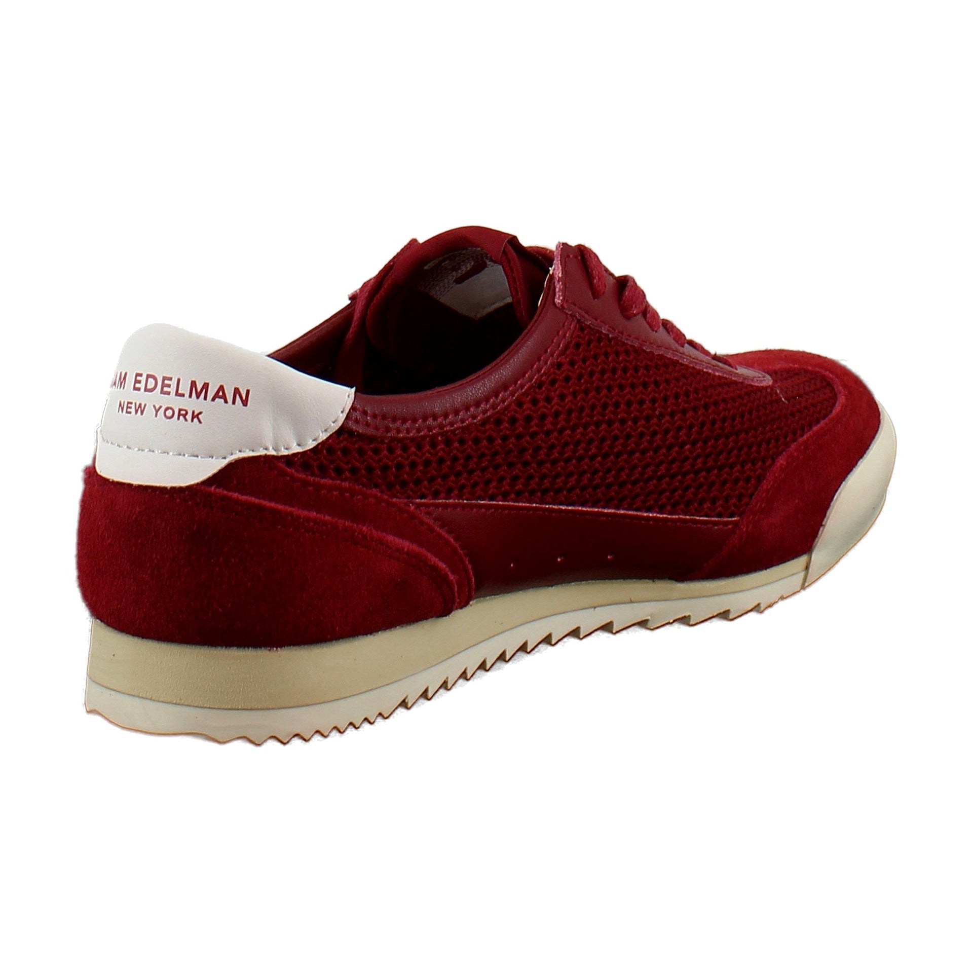 Deep Scarlet/White Mesh