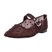 French Merlot Glitz Mesh