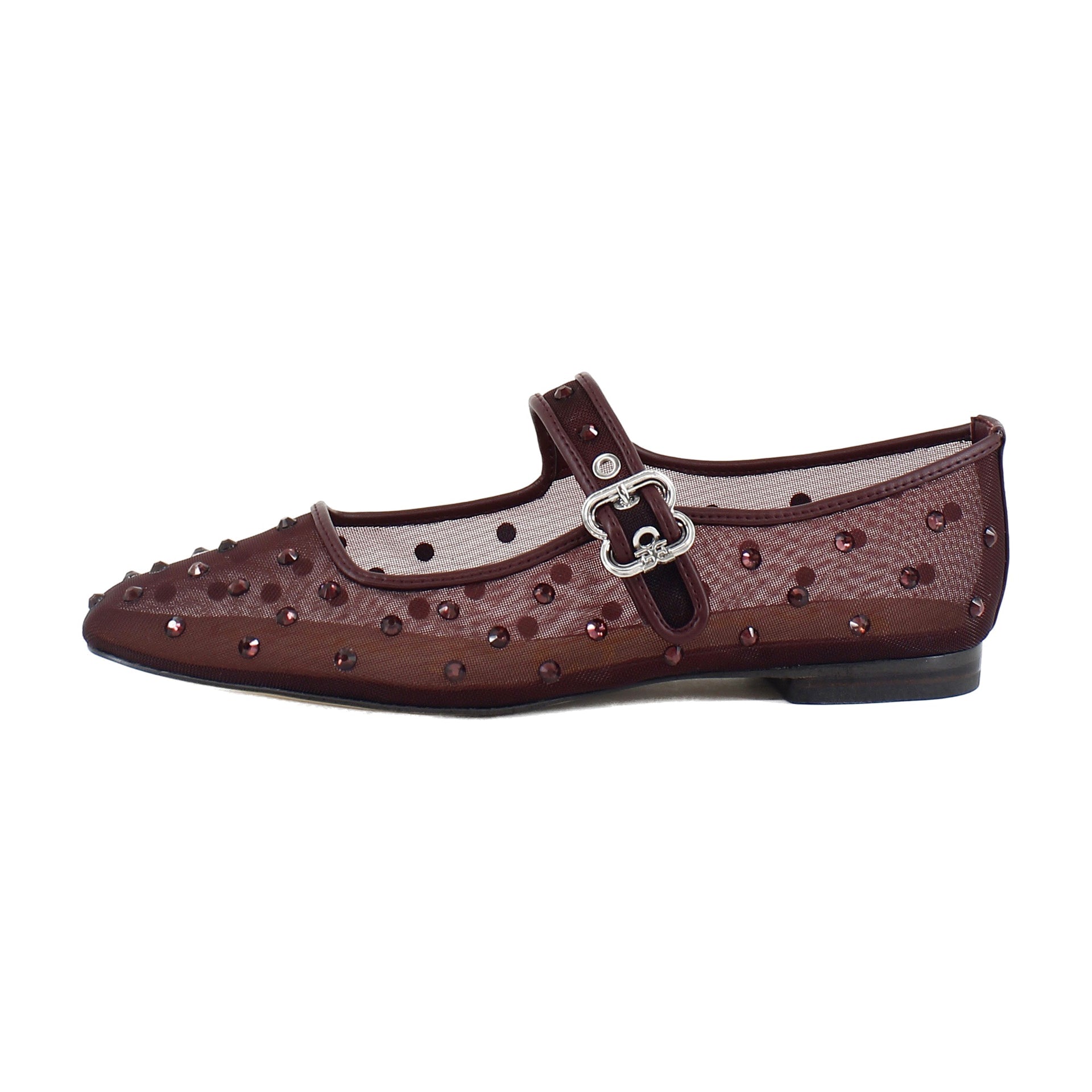 French Merlot Glitz Mesh