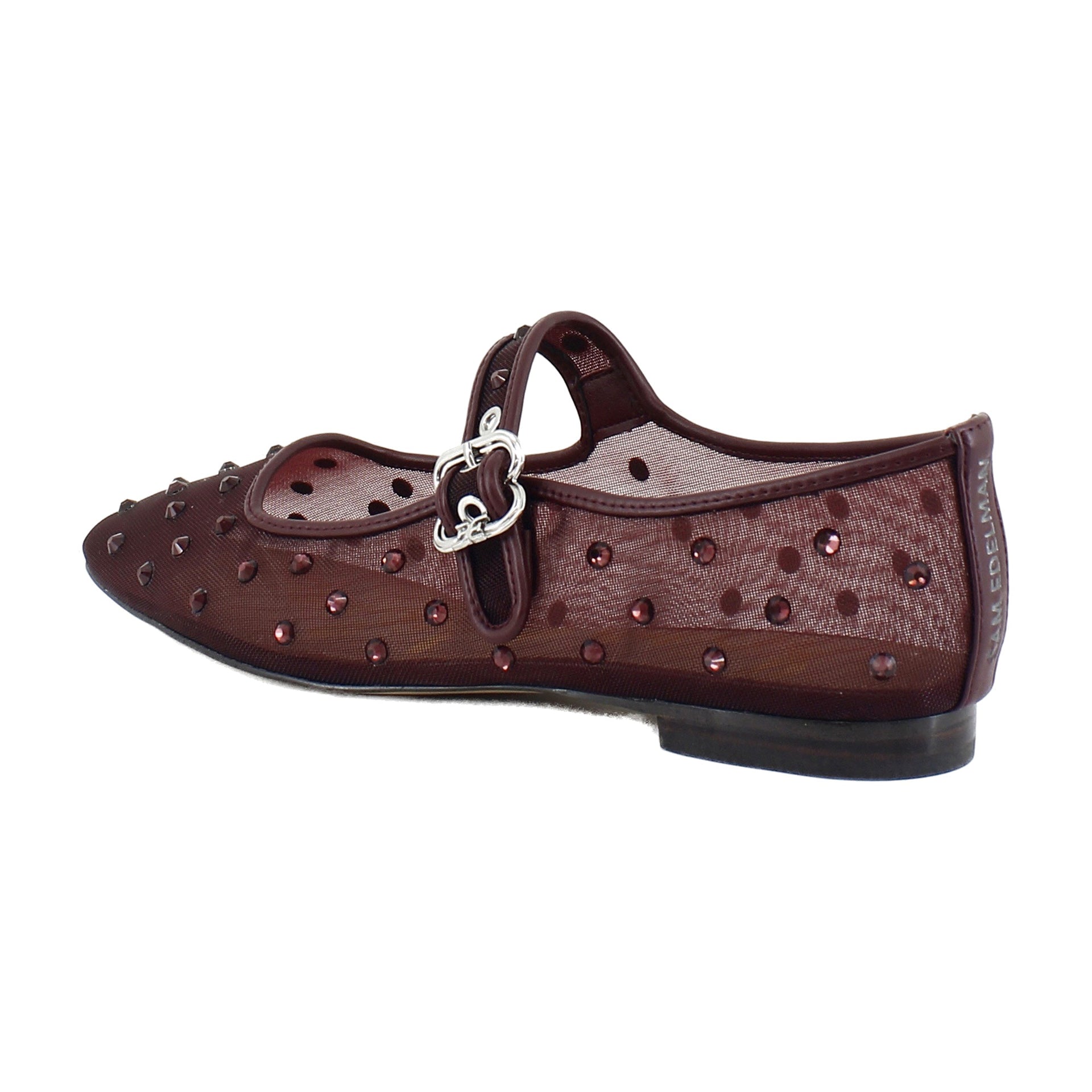 French Merlot Glitz Mesh