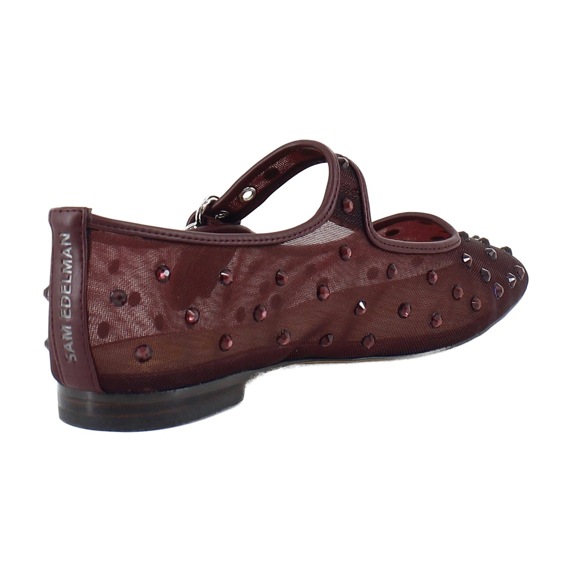 French Merlot Glitz Mesh