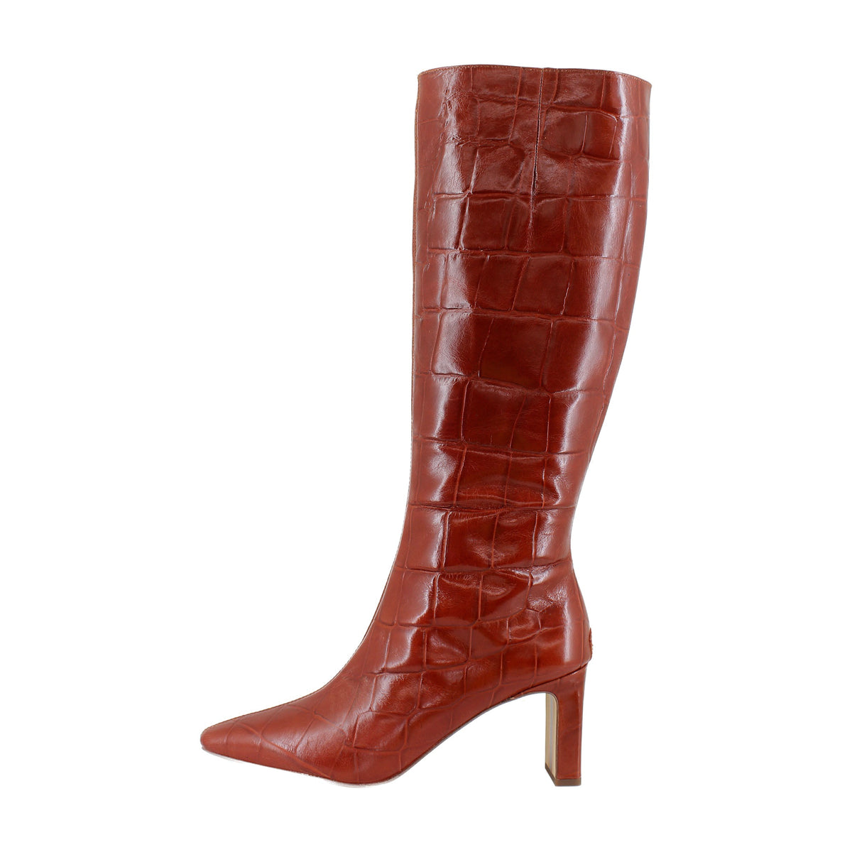 New Cognac Croco Leather