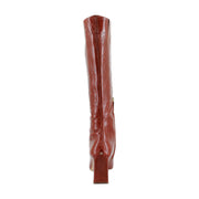 New Cognac Croco Leather