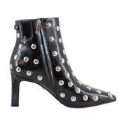 Black Patent Stud