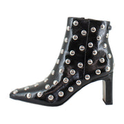 Black Patent Stud