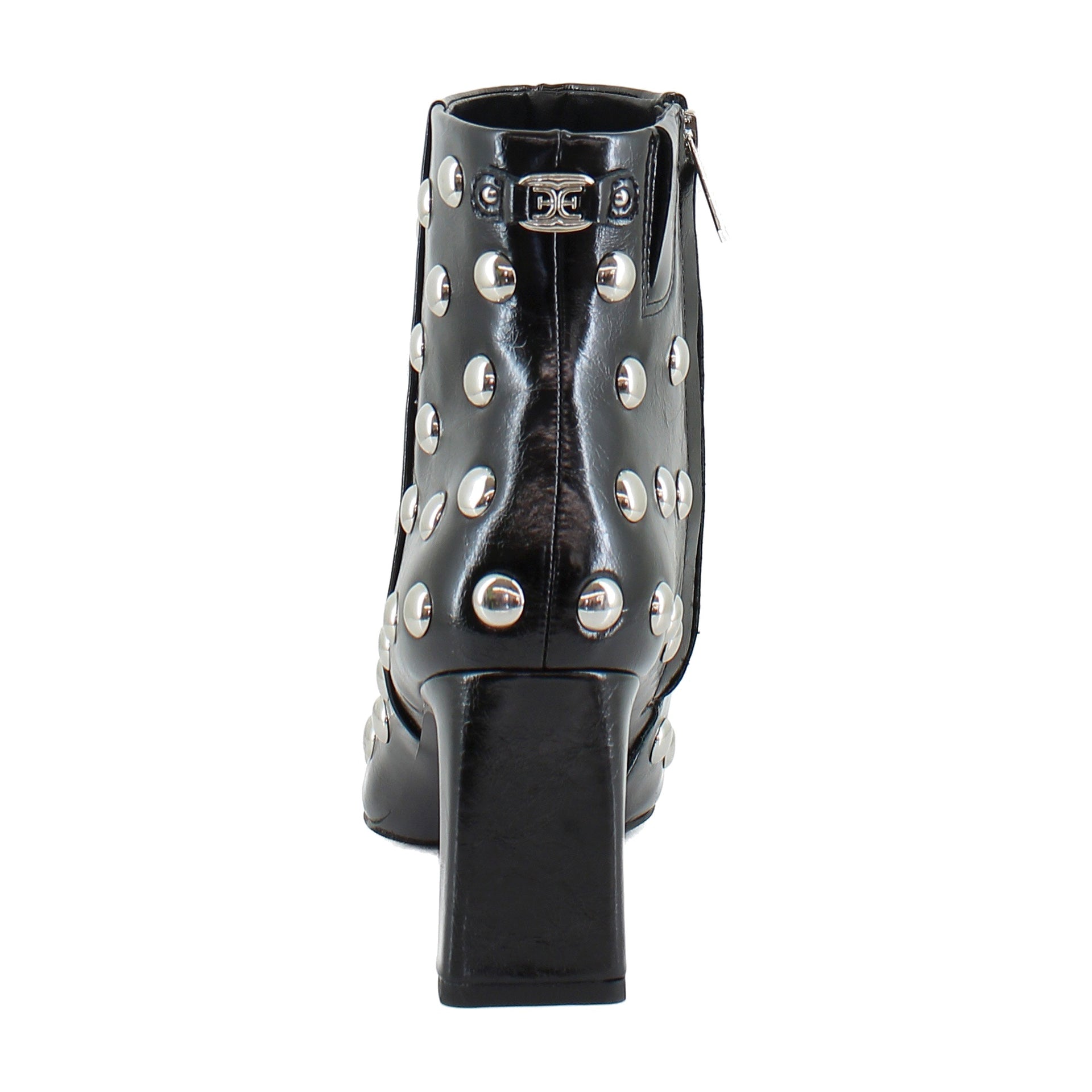 Black Patent Stud