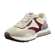 Ivory/Red Nylon/Suede