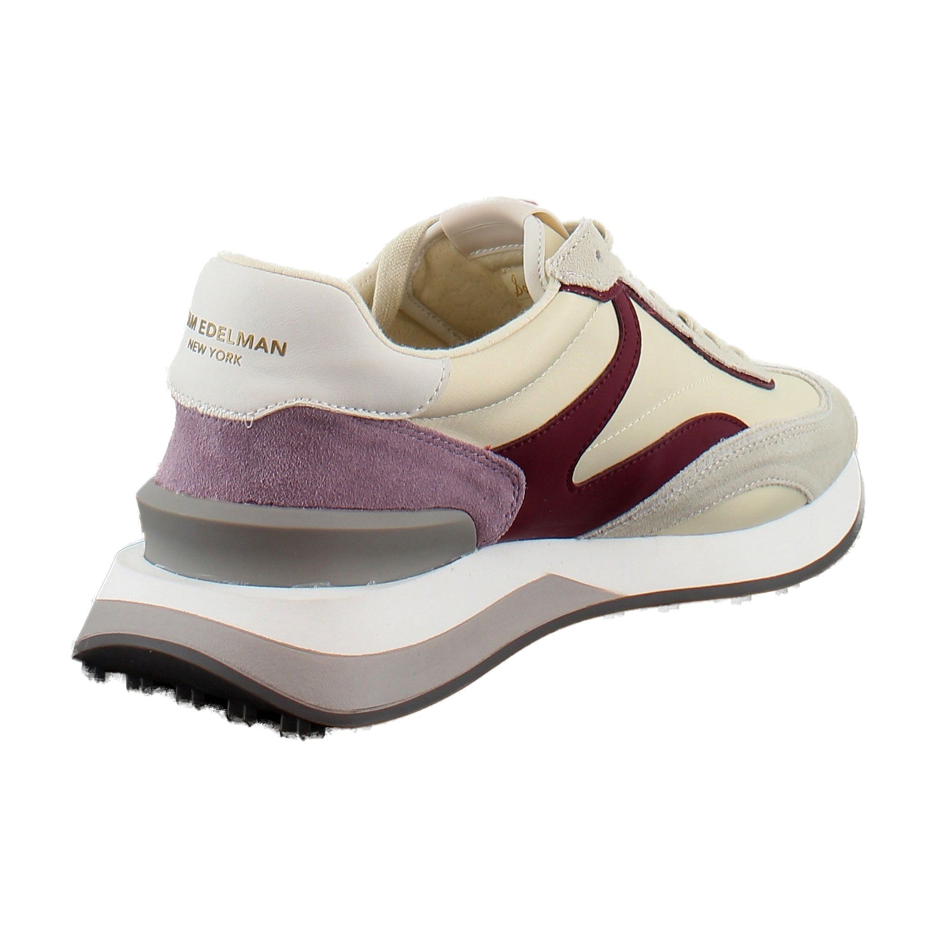 Ivory/Red Nylon/Suede