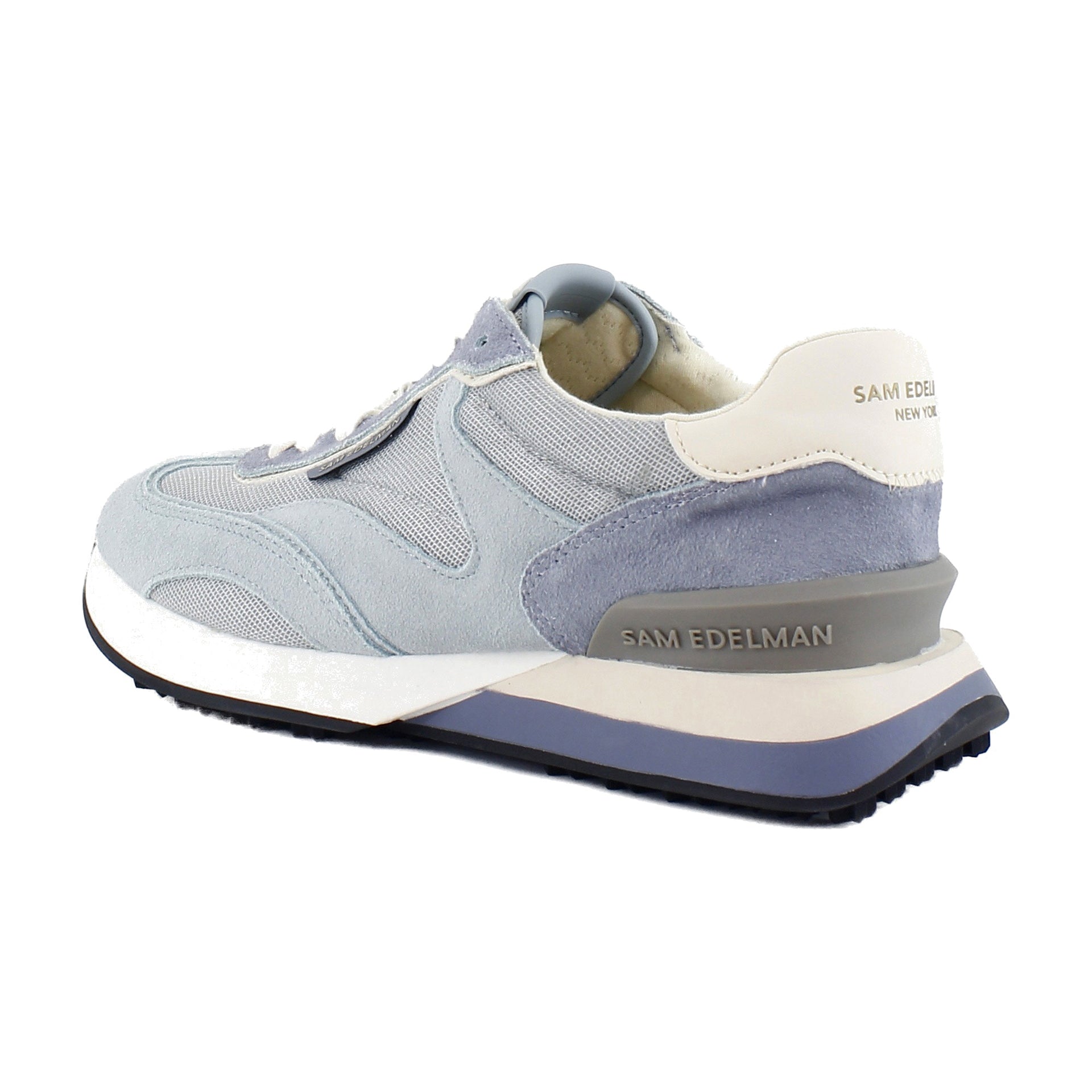 Blue Mesh/Suede