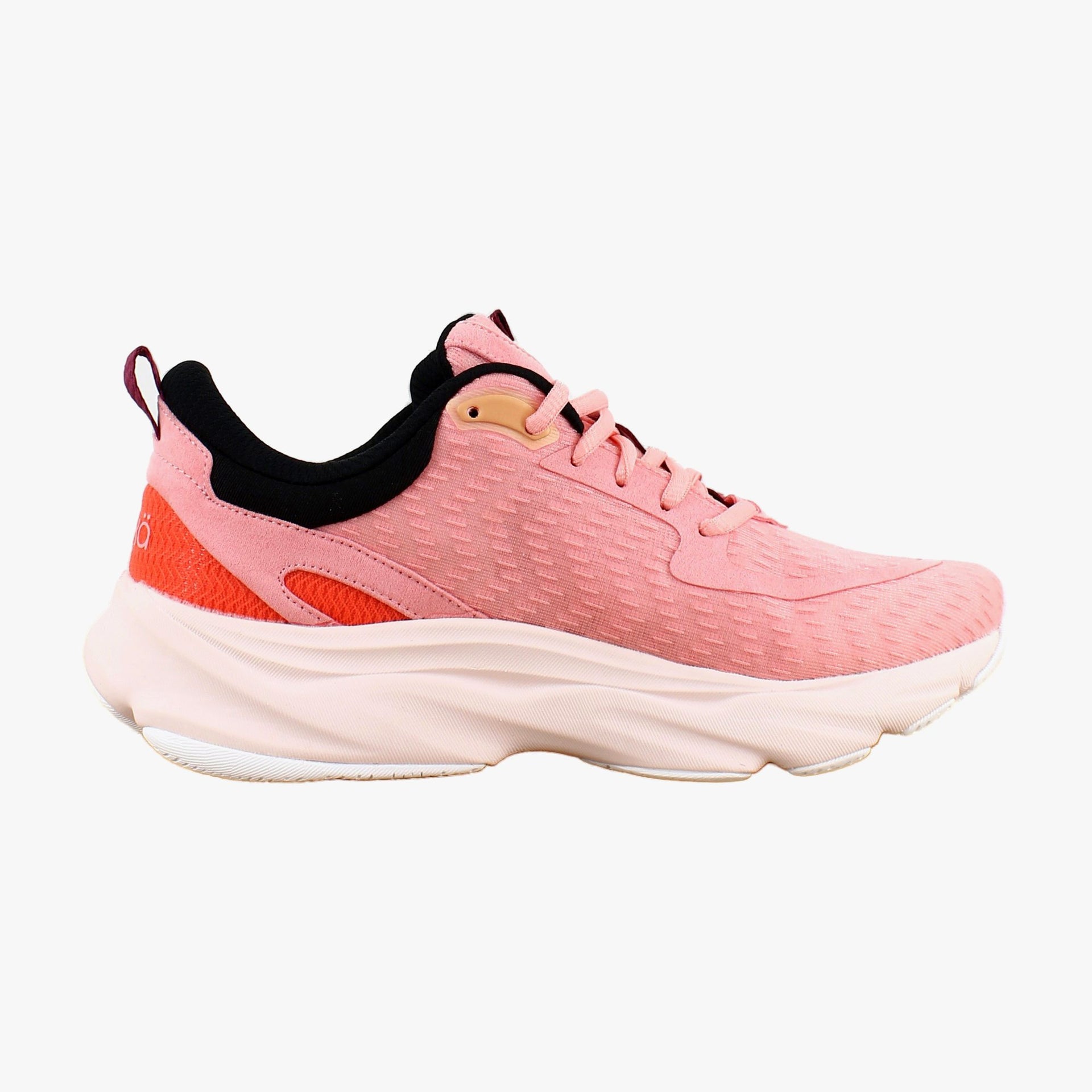 Pink Coral Mesh Fabric