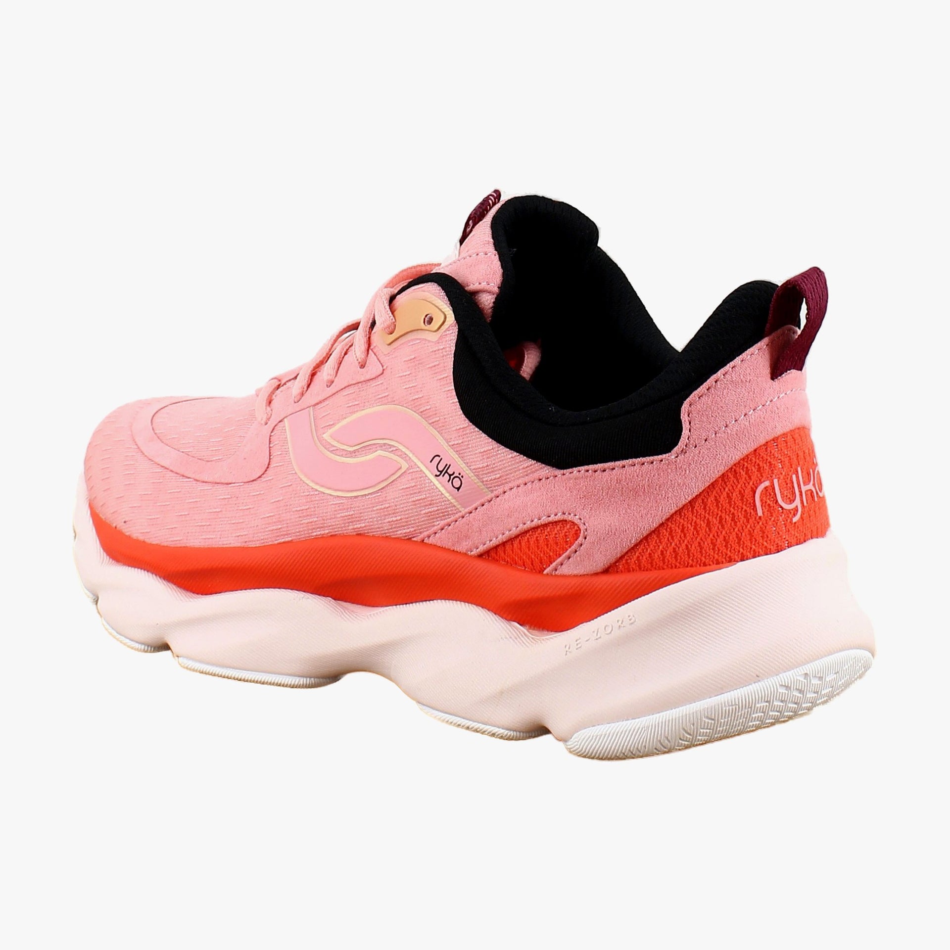 Pink Coral Mesh Fabric