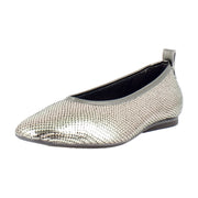 Pewter Silver Snake Leather