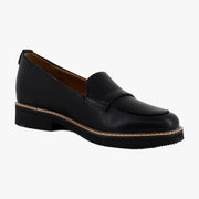 Black/Black Leather