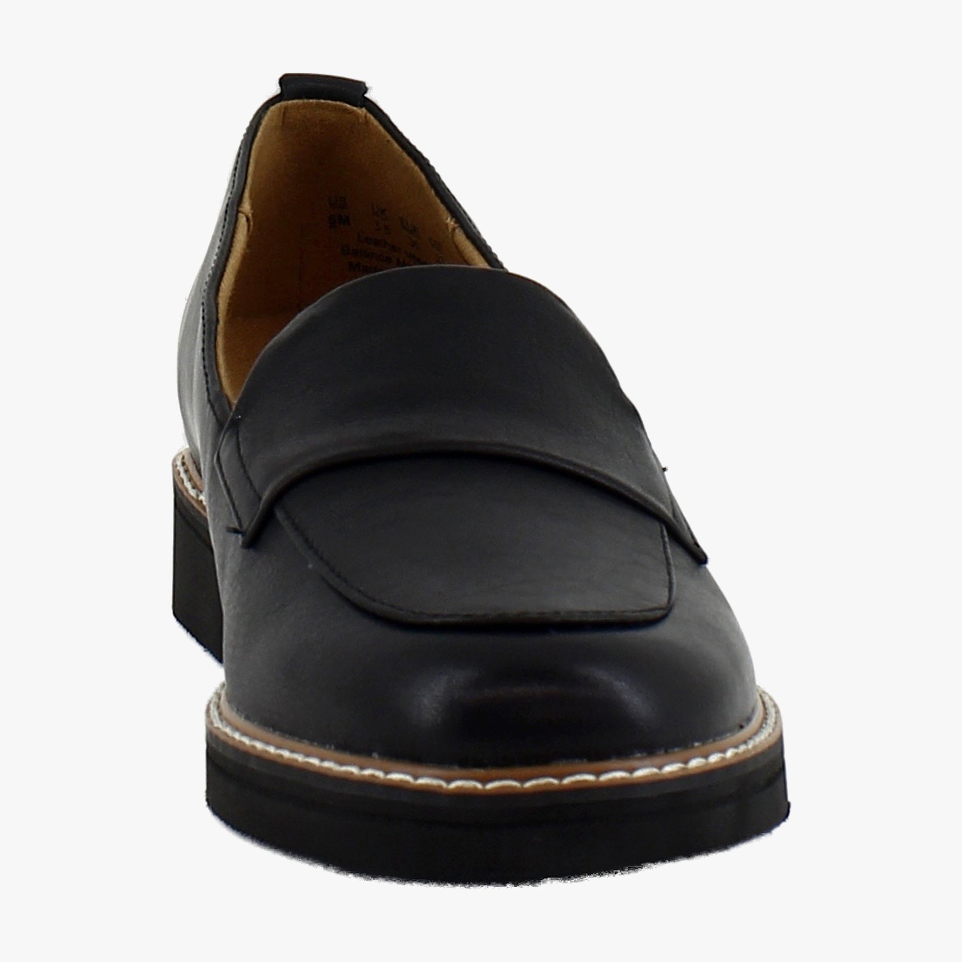 Black/Black Leather