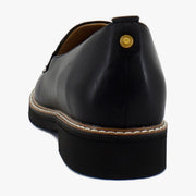 Black/Black Leather
