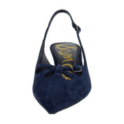 Navy Suede