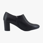Black Faux Leather
