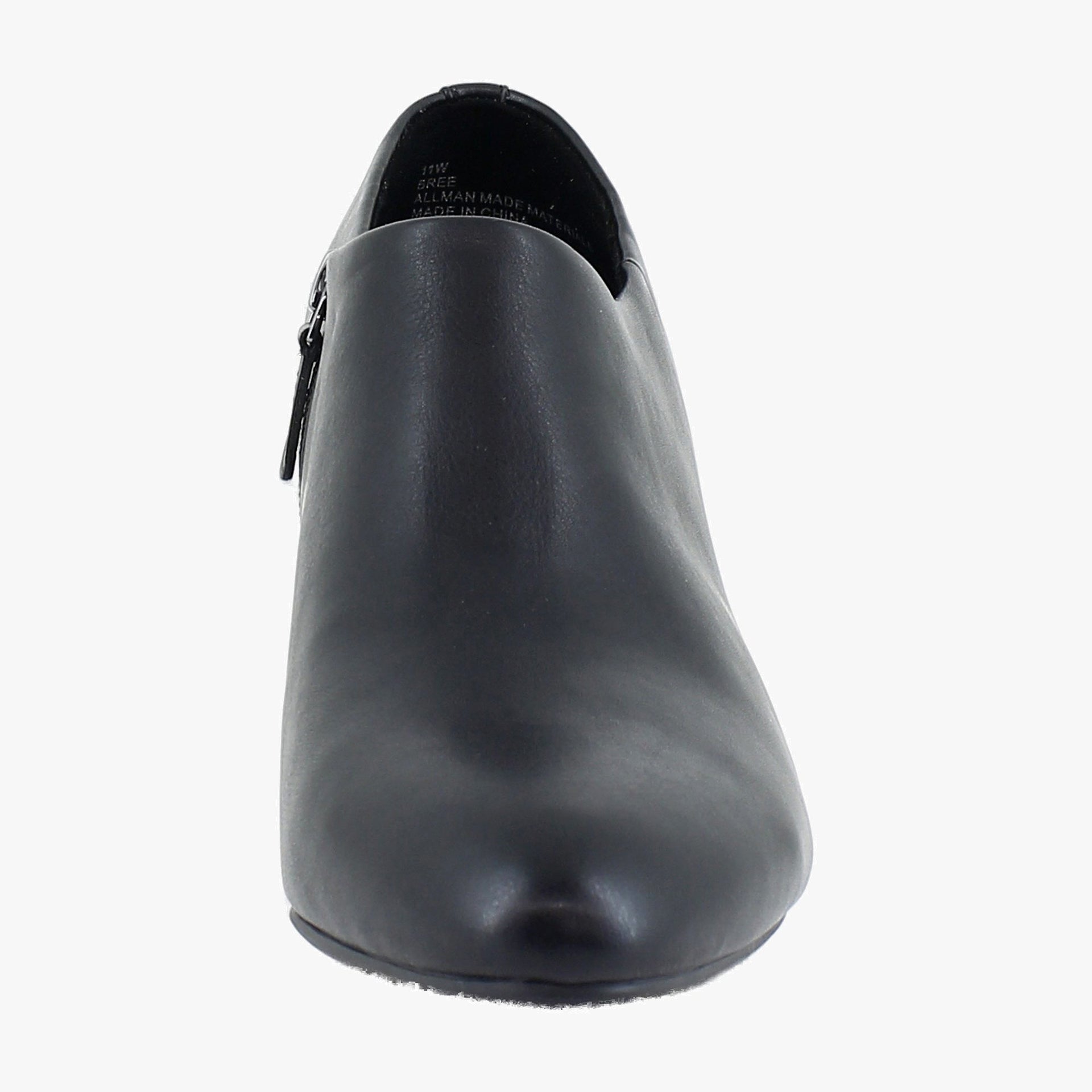Black Faux Leather