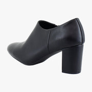 Black Faux Leather