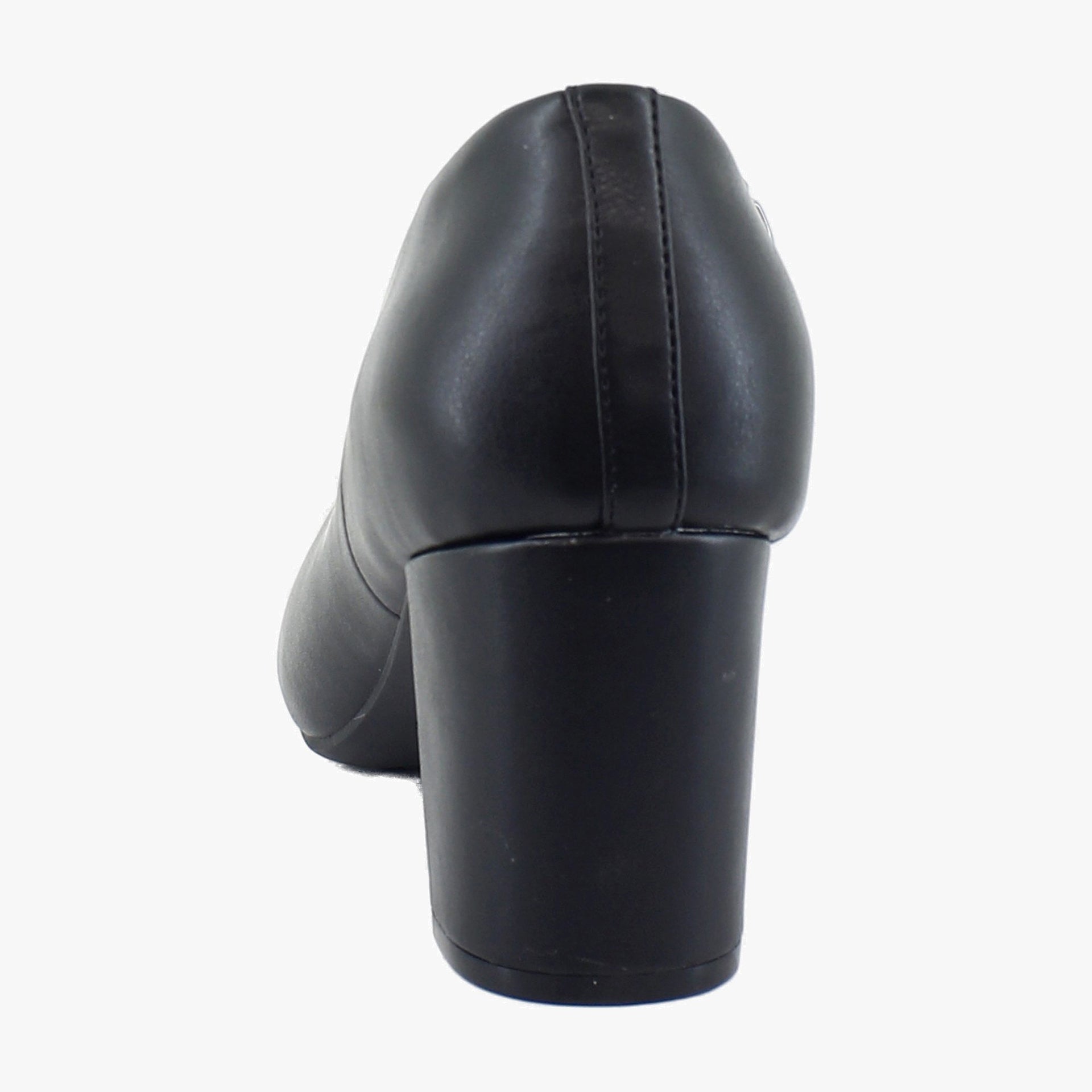 Black Faux Leather