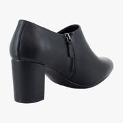 Black Faux Leather