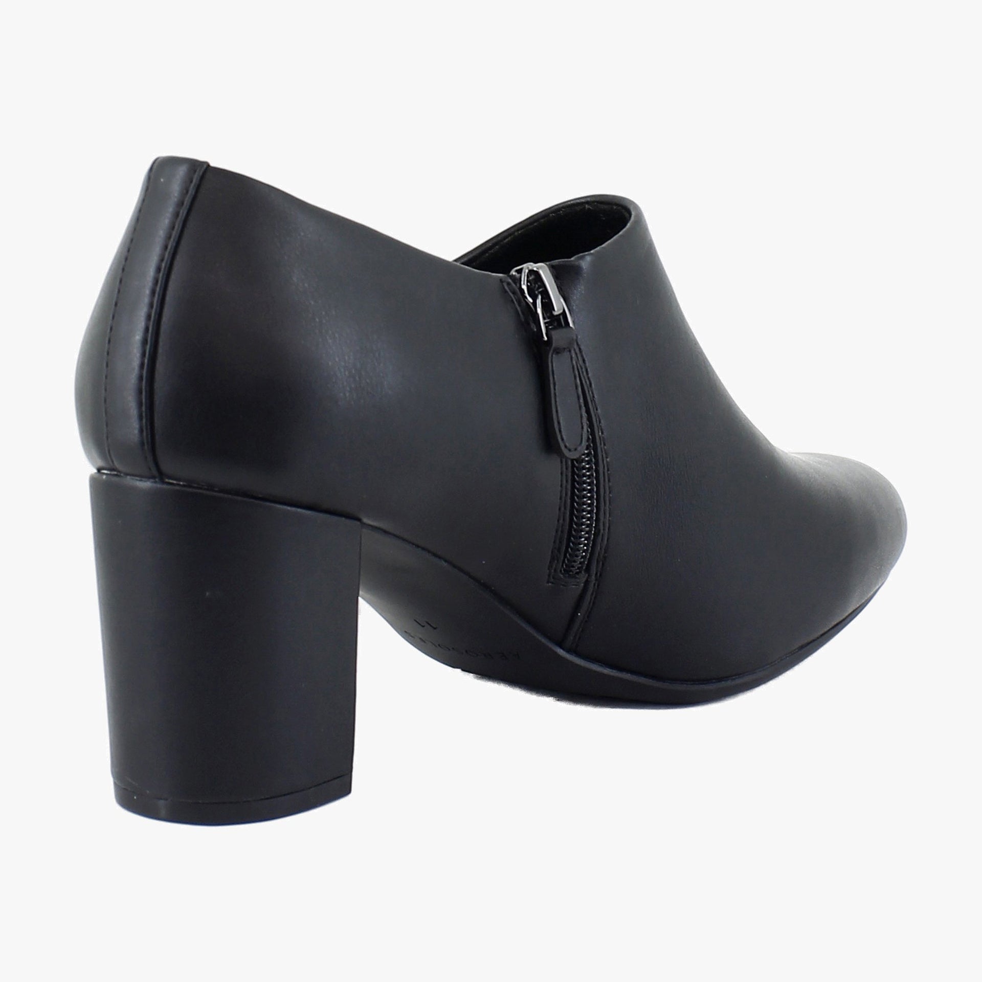 Black Faux Leather