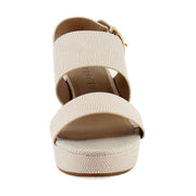 Light Stone Lizard Embossed Faux Leather