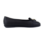 Black Faux Leather