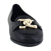 Black Faux Leather