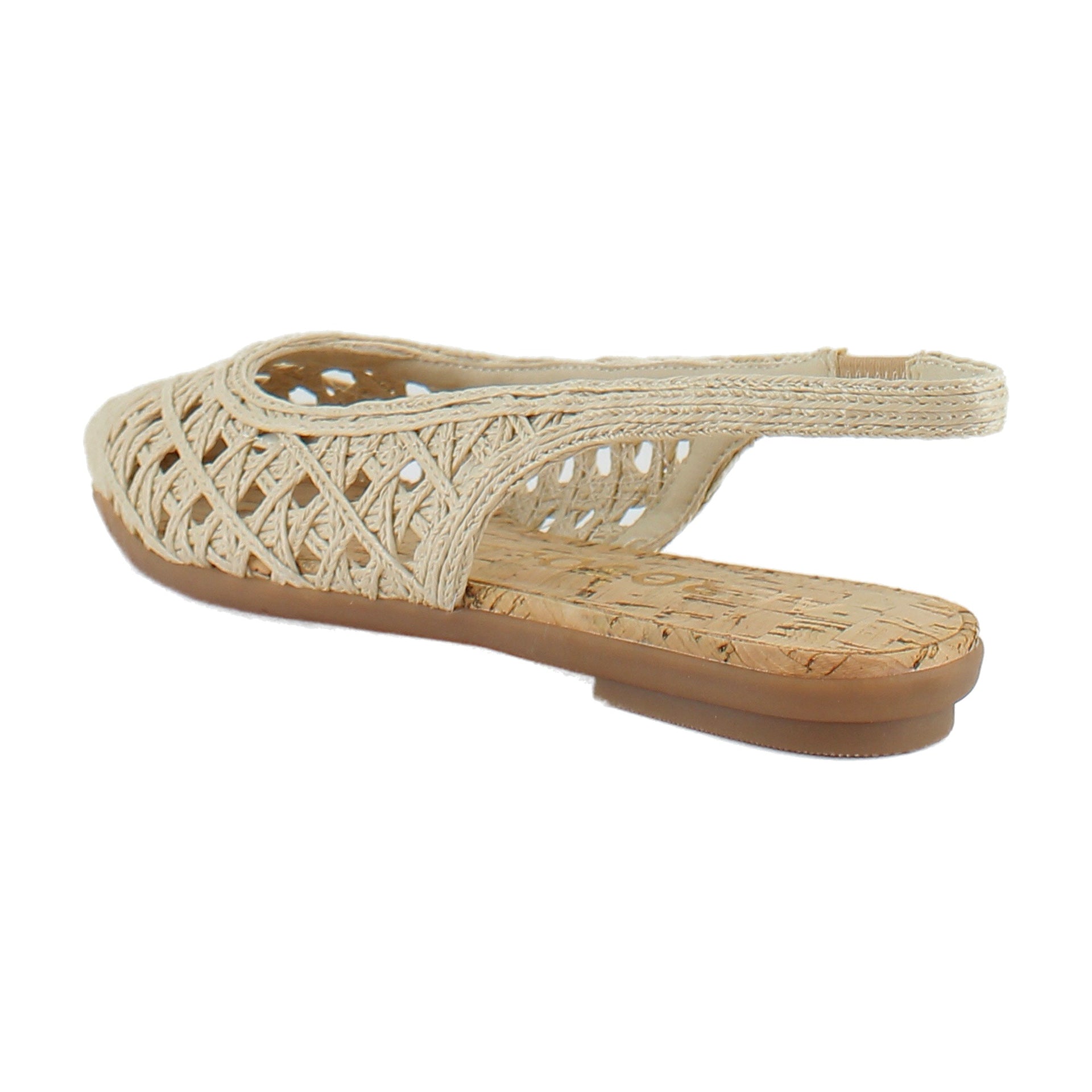 Natural Embroidered Raffia