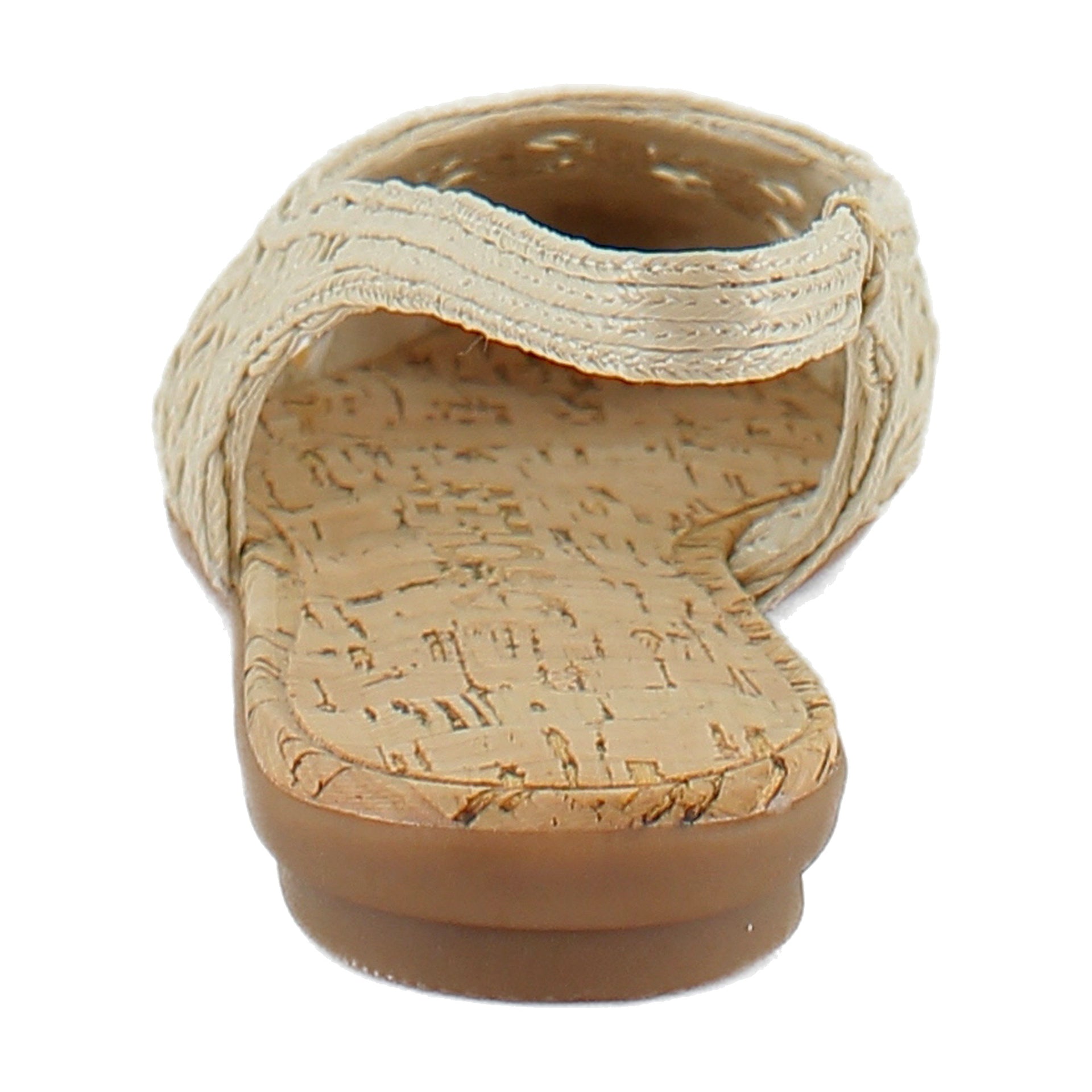 Natural Embroidered Raffia