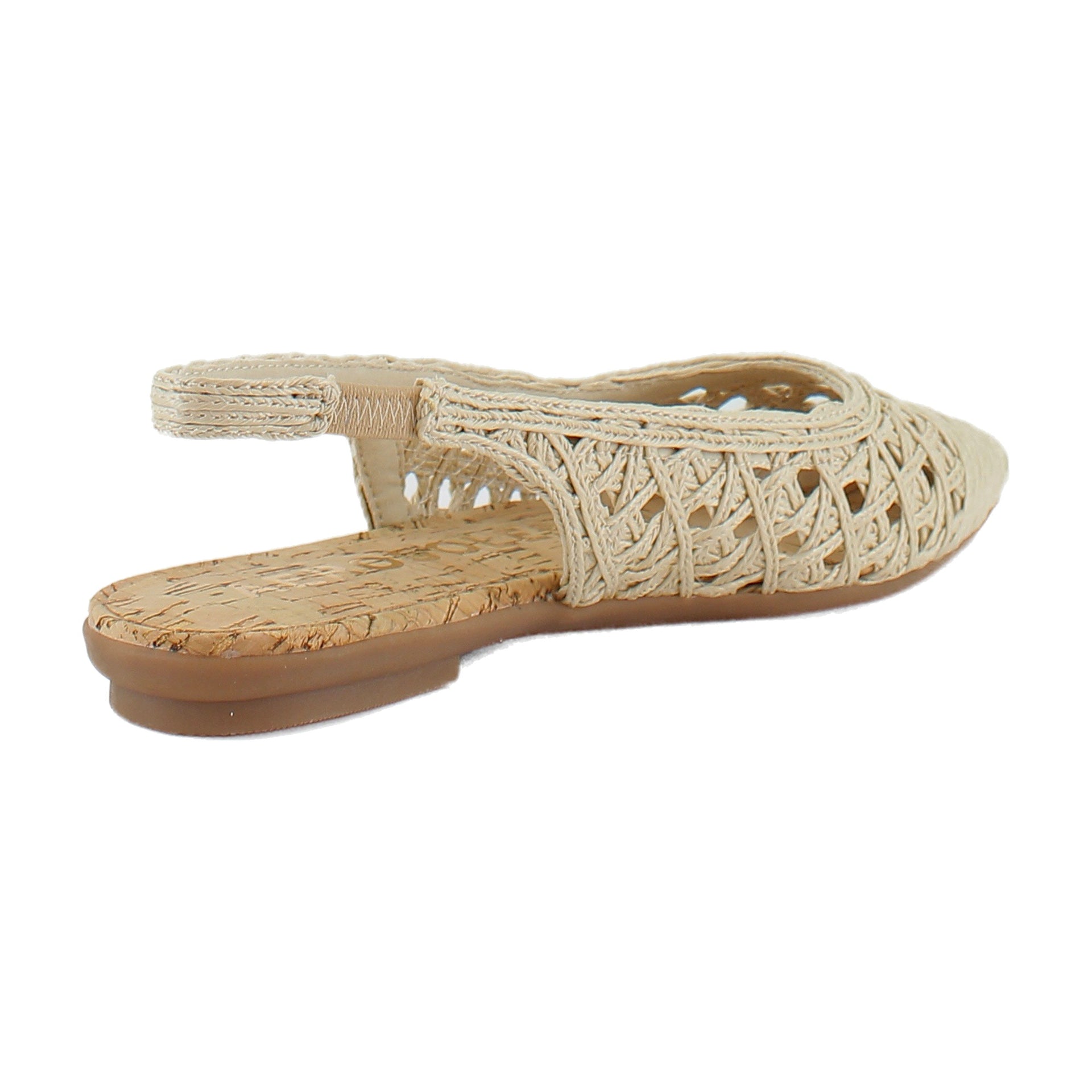 Natural Embroidered Raffia