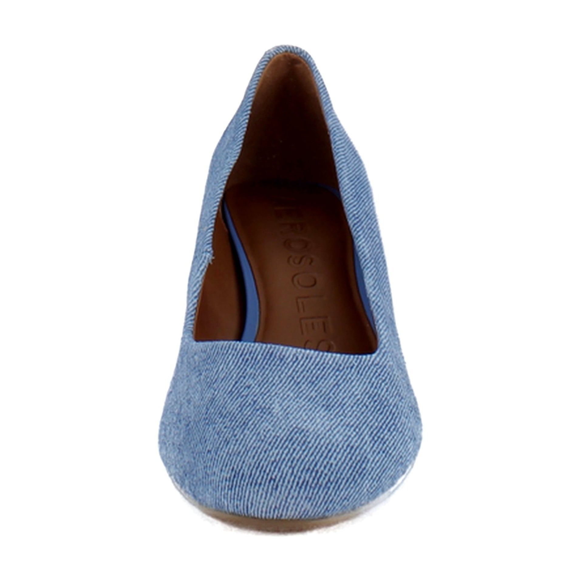 Blue Jean Denim Suede