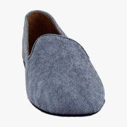 Blue Jean Textured Faux Leather