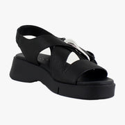 Black Pebbled Leather