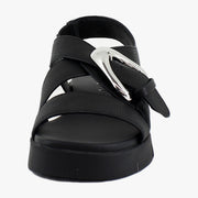 Black Pebbled Leather