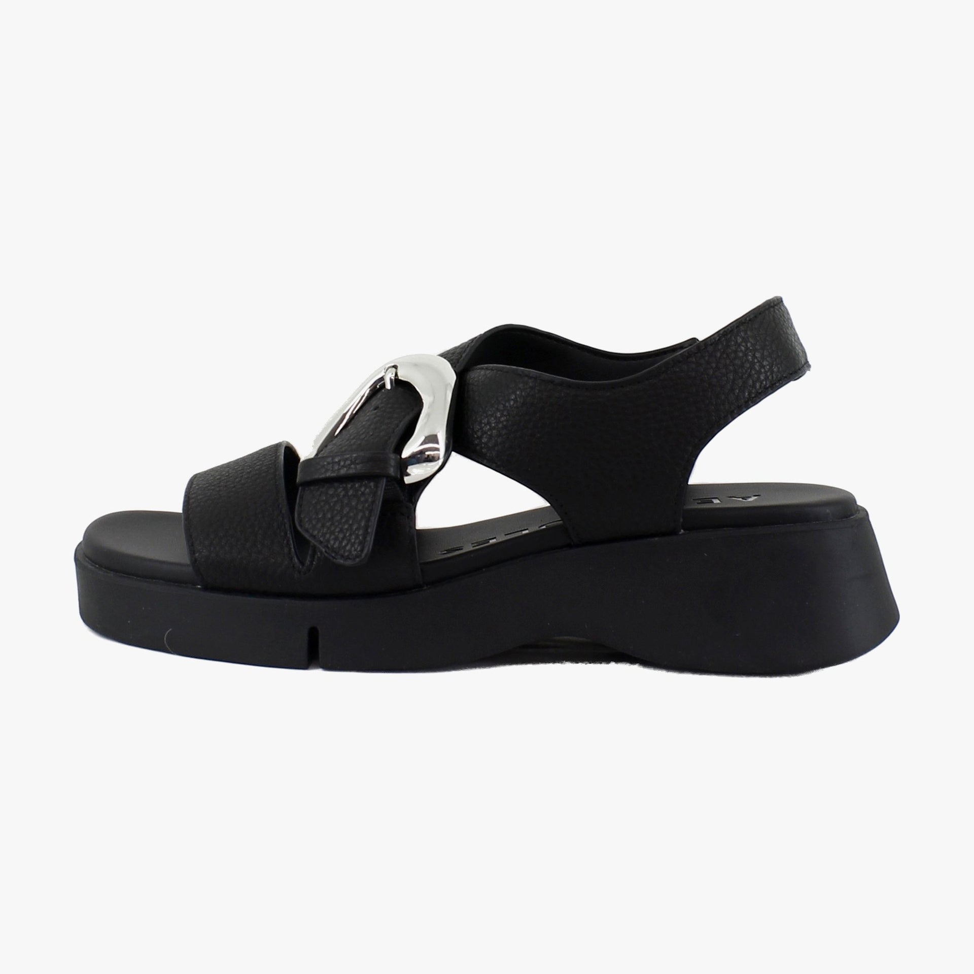 Black Pebbled Leather