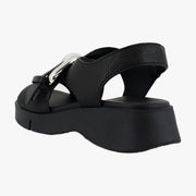 Black Pebbled Leather