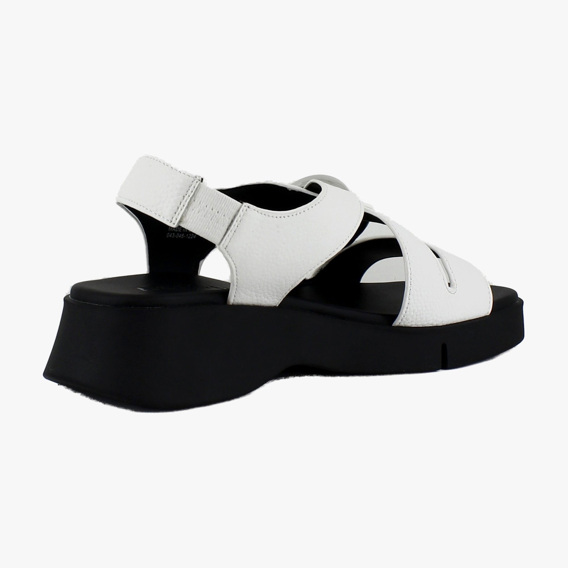 Bright White Pebbled Leather