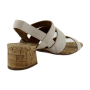 Natural Linen Elastic/Cork