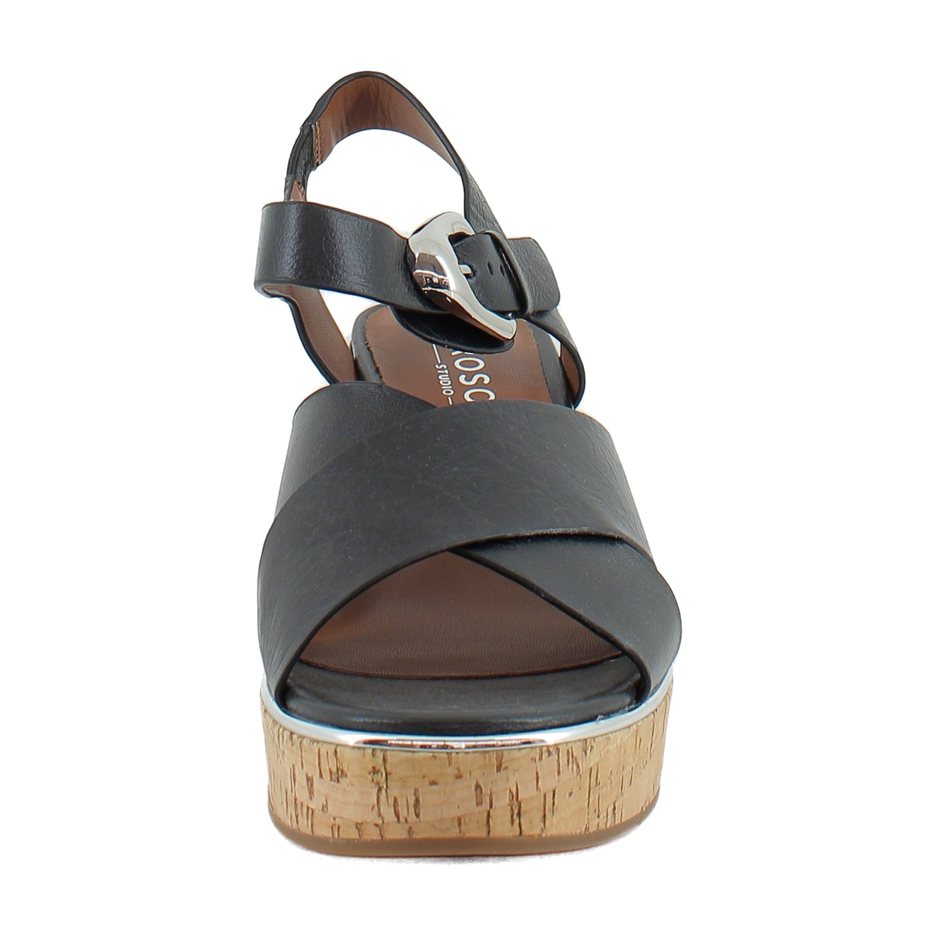 Black Burnished Leather