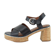 Black Burnished Leather