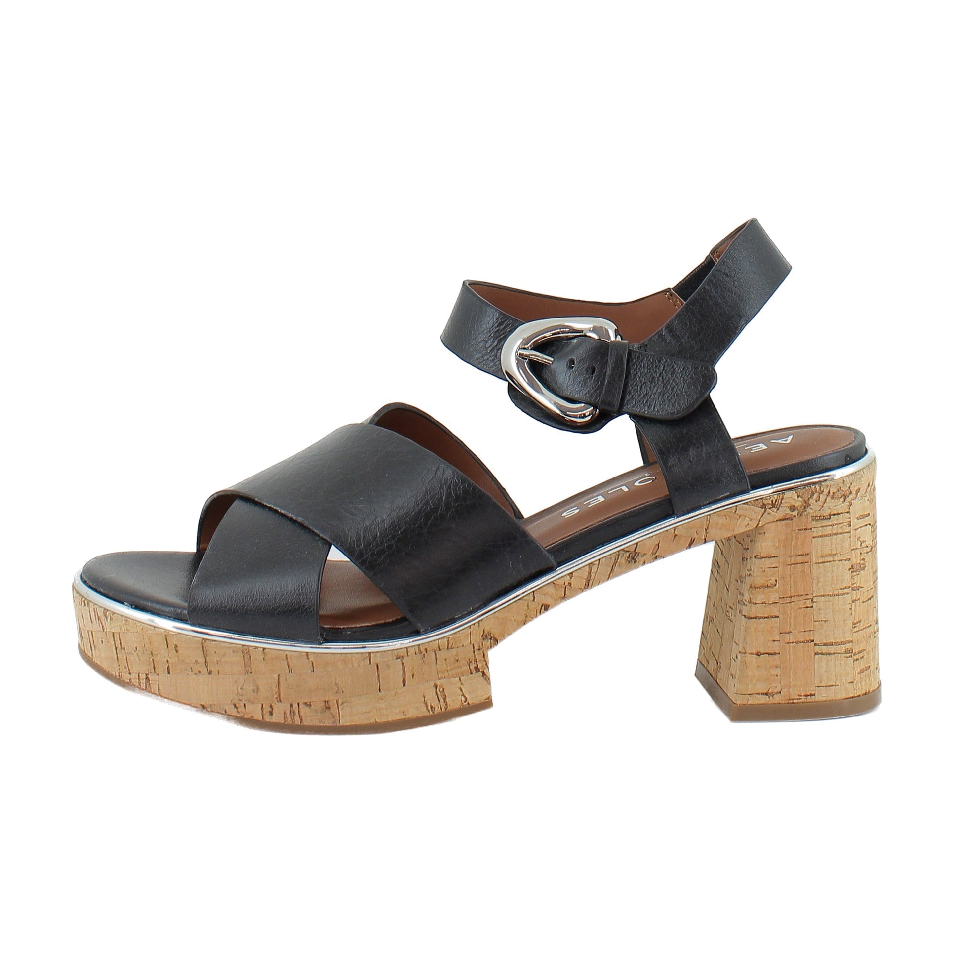 Black Burnished Leather
