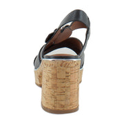 Black Burnished Leather