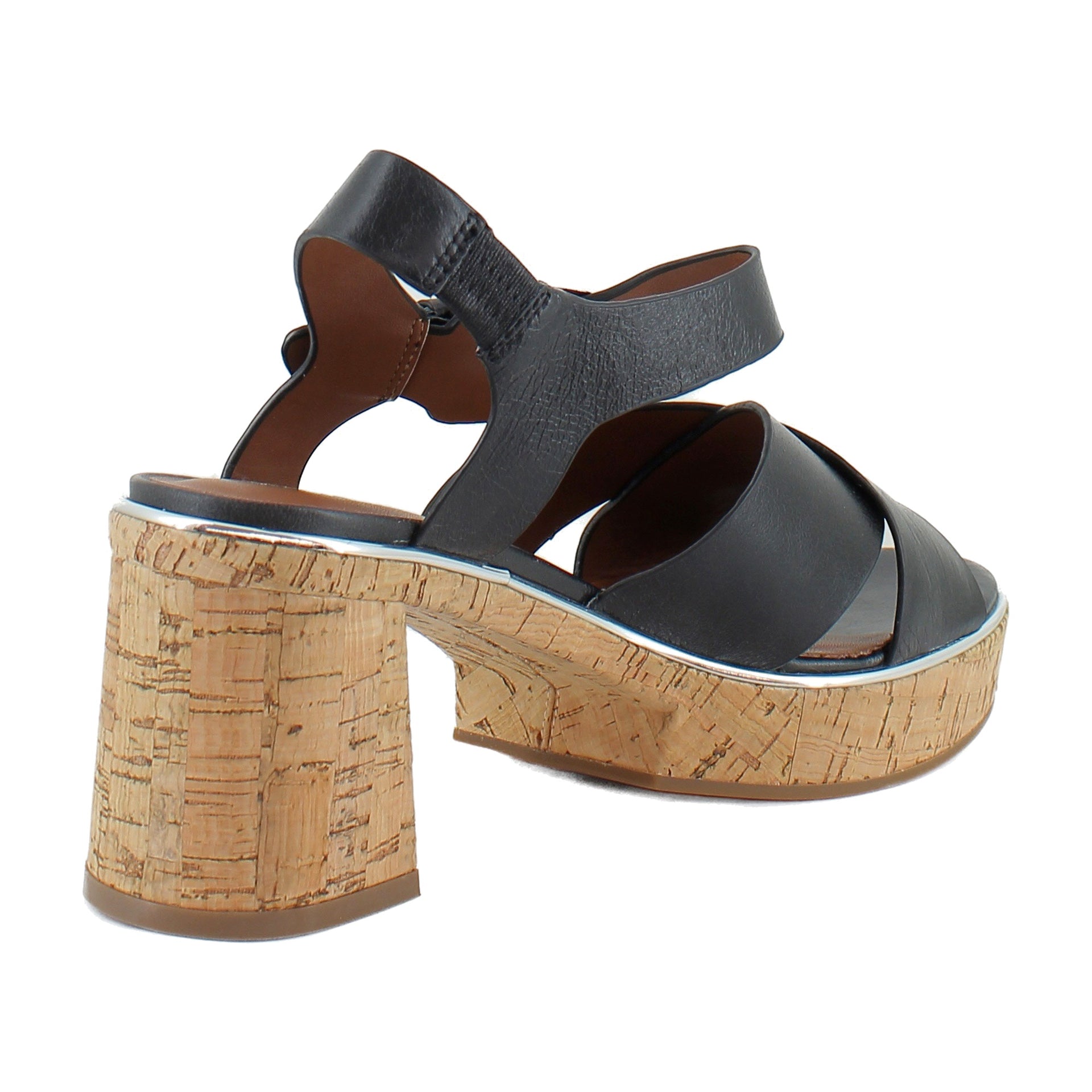 Black Burnished Leather