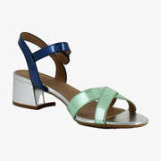 Mermaid Metallic Combination Faux Leather