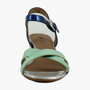 Mermaid Metallic Combination Faux Leather